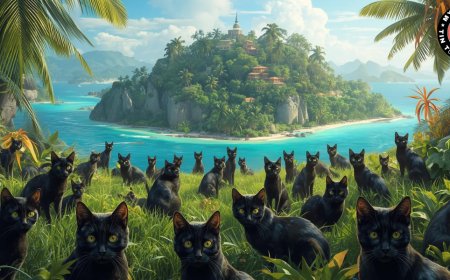 Đảo Mèo Đen Là Gì? Sự Thật, Nguồn Gốc Và Lý Do Khiến Nơi Này Gây Tò Mò