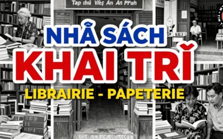 Nhà sách Khai Trí: Lịch sử hình thành và dấu ấn văn hóa nổi bật