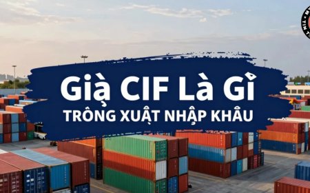 Giá CIF là gì? Khái niệm, cách tính và ví dụ dễ hiểu nhất